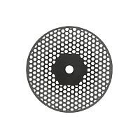 Диск сепарационный алмазный 2-сторонний,перфорированный мелкая зернистость,диаметр рабочей части 22 мм,без дискодержателя ,1 шт