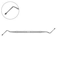 Ложка кюретажная изогнутая с длинной шейкой