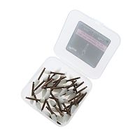 Полиры силиконовые "пуля" для обработки композитных материалов, грубая абраз., 40шт./уп.