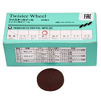 Диск полировочный Twister Wheel для обработки сплавов, medium M-1,  без дискодержателя,20шт.