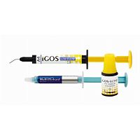 Композит пломбировочный iGOS Low Flow, оттенок: A4, масса 2,6г (1,5мл),iGOS-Bond-1шт./уп.,Multi Etchant-1 шт./уп.