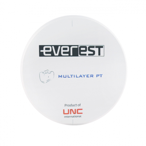 Диск циркониевый Everest Multilayer PT, размер 95х16 мм, цвет A3, многослойный от Атридент