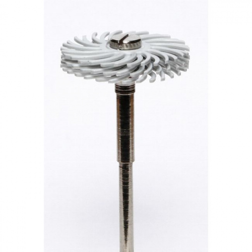 Щетка Sheshan Brush полировальная полимерная, набор 3 диска CX2214-25 (белые) + дискодержатель M02S (1шт). от Атридент