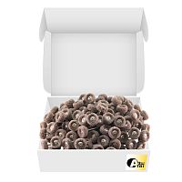 Фильц зуботехнический Sheshan Brush  синтетический светло-коричневый,средний,на дискодержателе, диаметр 22мм, 144 шт