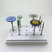 Набор вращающихся инструментов для обработки диоксида циркония, 8 предметов в боксе. SIGEMA (Китай)