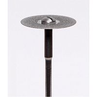 Диск сепарационный алмазный 2-сторонний,мелкая зернистость,диаметр рабочей части 19 мм,1 шт 