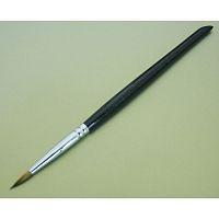 Кисть EastRich натуральная K4138 Series Kolinsky колонок, деревянная рукоятка, для керамики, размер 5.