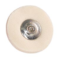 Фильц зуботехнический Sheshan Brush  бязевый, кремовый, мягкий, на дискодержателе, диаметр 22мм, 12шт