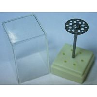 Диск сепарационный алмазный супертонкий 2-сторонний,экстрамелкая зернистость ,диаметр рабочей части 19мм,1 шт.