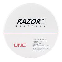 Диск циркониевый Razor 1100, размер 98х18мм, оттенок A2, однослойный от Атридент