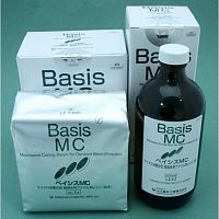 Пластмасса Basis MC базисная, микроволнового отверждения LF Pink, Набор 1кг + 500мл, YAMAHACHI