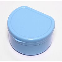 Контейнер Promisee Dental для хранения и транспортировки моделей, голубой, 88*75*60мм.