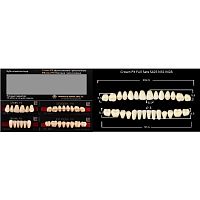 Зубы PX CROWN / EFUCERA, цвет D3, фасон S42S/N31/28, полный гарнитур, 28шт.