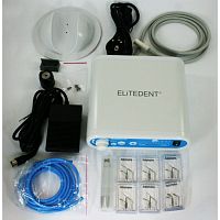 Скалер Elitedent PS-1 (Led) стационарный со светом для скейлинга, эндодонтии и пародонтологии, голубой.