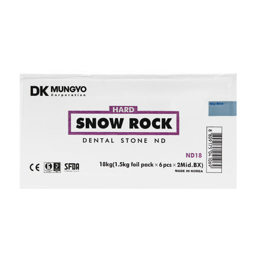 Гипс DENTAL STONE класс 3, цвет небесно-голубой, 18кг.