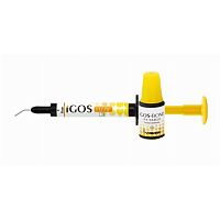 Композит пломбировочный iGOS Flow, оттенок: E, масса 2,6г (1,5мл), Бондинг iGOS-Bond, 5мл-1шт./уп.