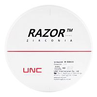Диск циркониевый Razor 1300, размер 95х14мм, оттенок A1, однослойный