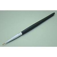 Кисть EastRich натуральная K4138 Series Kolinsky колонок, деревянная рукоятка, для глазуровки размер 00.