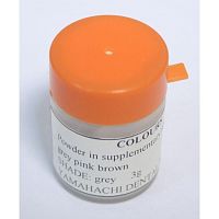 Краситель для акриловой пластмассы Re-fine Bright, цвет Grey (серый), 3гр, YAMAHACHI