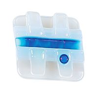 Брекеты COBY STR-U2R-022 из диоксида циркония,верхние правые на 2 зуб, паз .022",ROTH