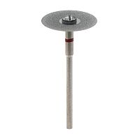 Диск сепарационный алмазный 2-сторонний,мелкая зернистость,диаметр рабочей части 19 мм,1 шт 