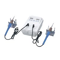 Электрошпатель ручной SONG YOUNG  ACCU-WAXER с 2-мя независимыми рукоятками и 8-ю насадками.