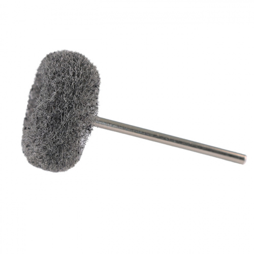 Фильц зуботехнический Sheshan Brush синтетический серый,мягкий,на дискодержателе, диаметр 25мм, 12 шт от Атридент фото 3