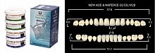 Зубы в боксах New Ace / Million, цвет B2 фасон O2/S3L/M28, 20 полных гарнитуров. от Атридент