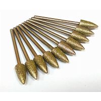 Бор алмазный Lixin Diamond, форма пуля, размер 6.0мм, 10шт.