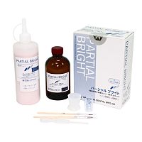 Пластмасса акриловая Partial Bright самотвердеющая, цвет LF Pink, набор 250 г + 260 мл