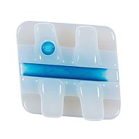 Брекеты COBY STR-U2R-018 из диоксида циркония,верхние правые на 2 зуб, паз .018",ROTH