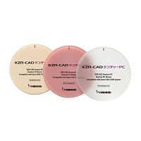 Диск из поликарбоната KZR-CAD Denture PC, оттенок A2, размеры 98,5х30мм. YAMAKIN (Япония)