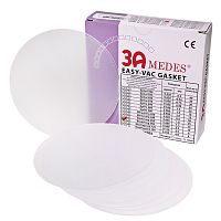 Пластины для капп мягкие EV Gasket Bleaching 080, круглые, 2 мм.