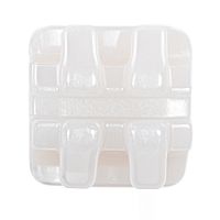 Брекеты COBY STD-345-018 из диоксида циркония, верхние,нижние, правые, левые на 3-5 зуб, паз .018", Edgewise