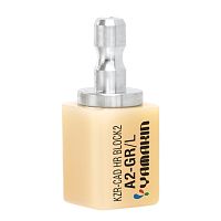 Блок-заготовка KZR-CAD HR2 GR, размер L, цвет A2-GR, 1шт, Yamakin (Япония)