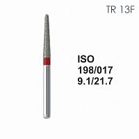 Бор алмазный MANI TR-13F по ISO 198, конус ,017 х 9.1 х 21.7 мм, зернистость F, 5 штук от Атридент