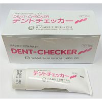 DENT CHECKER – паста для проверки плотности прилегания базиса съемного протеза к полости рта, 60г