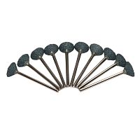 Карборундовые камни SONG YOUNG зелёные, силикон-карбид, №09 для прямого наконечника, 10шт.