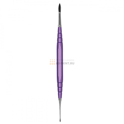 Инструмент моделировочный для пластмасс ручка фиолетовая, насадки (RA7,RD4)  фото 6