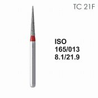 Бор алмазный MANI TC-21F по ISO 165, конус ,013 х 8.1 х 21.9 мм, зернистость F, 5 штук от Атридент