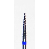 Бор ATRI ТВС M023STS, конус заостренный, 2,3мм, прямая насечка, средняя абразивность,1 шт