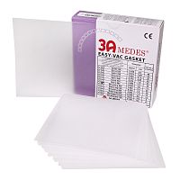 Пластины EV Gasket Bleaching 020(127*127*0,5мм) 30шт., квадратные, для изготовления капп для отбелив