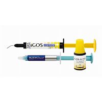 Композит пломбировочный iGOS Low Flow, оттенок: A1, масса 2,6г (1,5мл),iGOS-Bond-1шт./уп.,Multi Etchant-1 шт./уп.