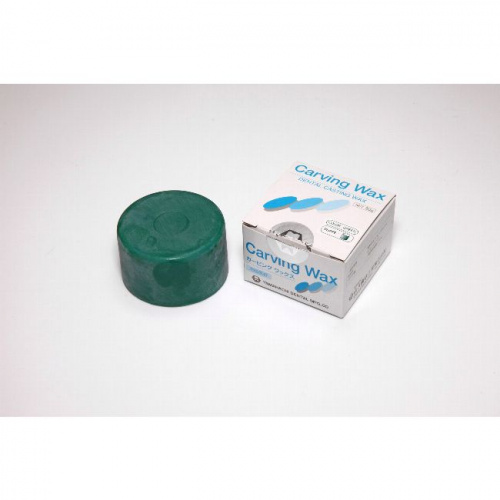 Воск моделировочный Carving Wax Green (зелёный) 50гр, Yamahachi (Япония) от Атридент