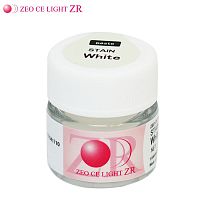 Краситель ZEO CE LIGHT ZR Stain White, паста 3.5гд/оксида циркония и керамики предназ. д/ZrO