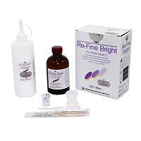 Пластмасса Re-Fine Bright самотвердеющая (3 минуты), цвет Clear, набор 250 г + 260 мл.