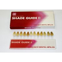 Расцветка Shade Guide II для трехслойных акриловых зубов, 12 цветов, YAMAHACHI (Япония) от Атридент