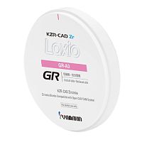 Диск KZR-CAZ Zr Laxio GR из диоксида циркония пятислойный, 98.5x18мм,оттенок A3. YAMAKIN