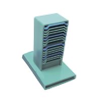 Подставка-стойка для слепочных ложек, зеленая. ZT dental (Китай)