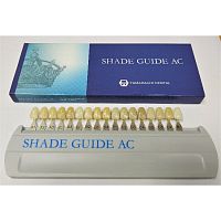Расцветка Shade Guide AC д/двух и односл зубов:Anterior NEW ACE, FX; Posterior NAPERCE, MILLION, EFU от Атридент